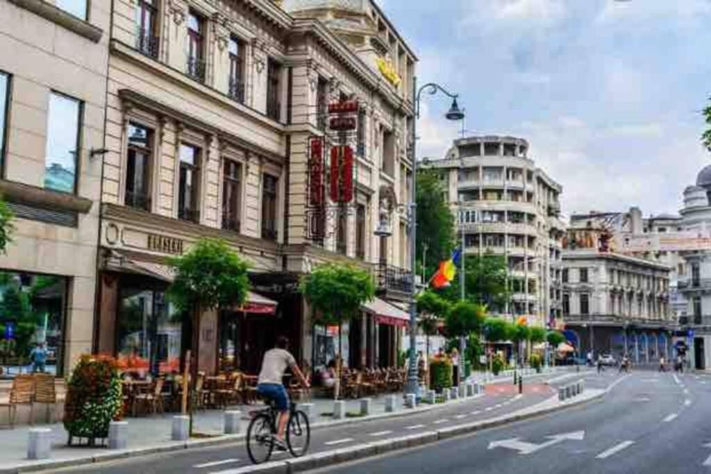 Super Central - Lovely One-Bedroom Apartment On Victoriei Avenue Бухарест Экстерьер фото